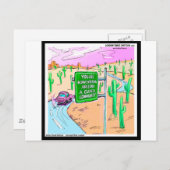 アリゾナ:ゲーテッドおもしろいコミュニティの贈り物&ティー ポストカード (正面/裏面)