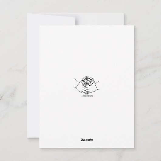 アリゾナ・サボテンの木の灯りからのメリークリスマス シーズンカード (裏面)