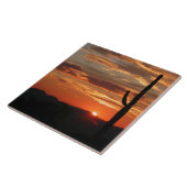 アリゾナ・サンセット、美しい色 タイル (側面)