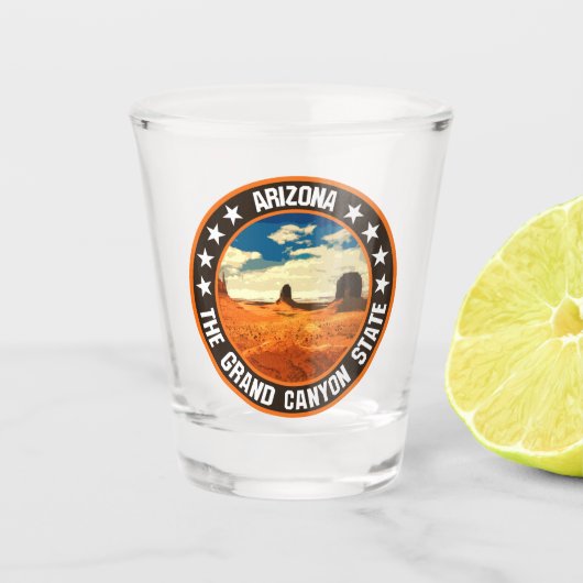 アリゾナ ショットグラス (正面)