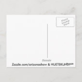 「アリゾナ・ショー」 ポストカード (裏面)