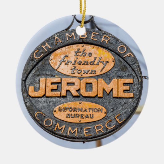 アリゾナ・ジェローム セラミックオーナメント (正面)
