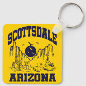 アリゾナ，スコッツデール キーホルダー (裏面)