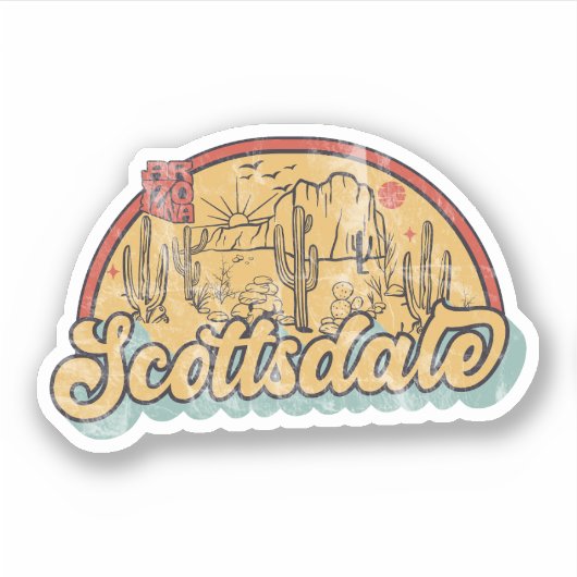 アリゾナ，スコッツデール シール (正面)