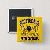 アリゾナ，スコッツデール 缶バッジ (正面&裏面)