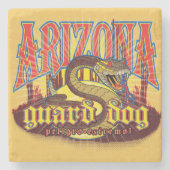 アリゾナ・スネークアート ストーンコースター (正面)