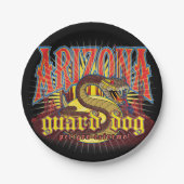 アリゾナ・スネークアート ペーパープレート (正面)