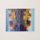 アリゾナ、セドナ。反射する伽藍の岩 ジグソーパズル (横)