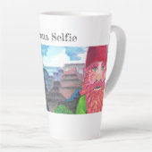 アリゾナ・セルフィー カフェラテマグ (右アングル)