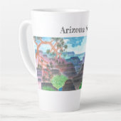 アリゾナ・セルフィー カフェラテマグ (左アングル)