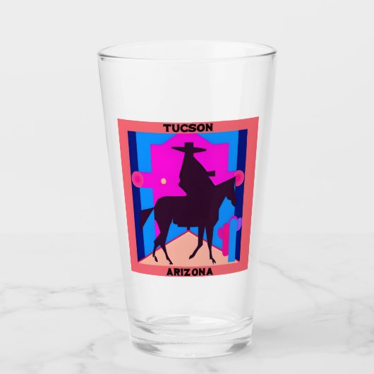 アリゾナ，ツーソン タンブラーグラス (正面)