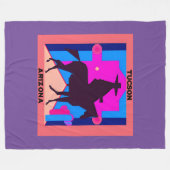 アリゾナ，ツーソン フリースブランケット (正面(横))