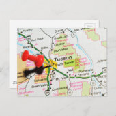 アリゾナ，ツーソン ポストカード (正面/裏面)