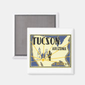 アリゾナ・ツーソンThe Sunshine City マグネット (正面/裏面)