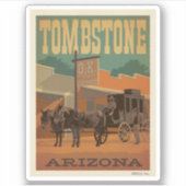 アリゾナ，トンムストーン シール (正面)