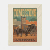 アリゾナ,トンムストーン フリースブランケット (正面)