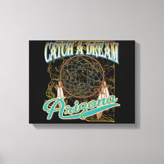 アリゾナ・ドリーム・キャッチャー キャンバスプリント (正面)
