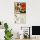 アリゾナ、ニューメキシコのオートトレイル ポスター (ホームオフィス)