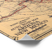 アリゾナ、ニューメキシコ ポスター (角)