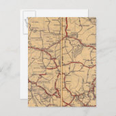 アリゾナ、ニューメキシコ ポストカード (正面/裏面)