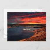 アリゾナ,パウエル湖 ポストカード (正面/裏面)