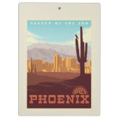 アリゾナ・フェニックス クリップボード (裏面)