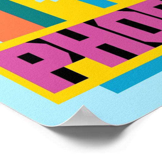 アリゾナ・フェニックス |ネオンスカイライン ポスター (角)