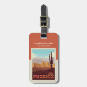 アリゾナ・フェニックス ラゲッジタグ (正面縦)