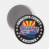 アリゾナ，ブケエ マグネット (正面/裏面)