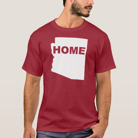 アリゾナ ホーム・アウェイ・フロム・ステート Tシャツ (正面)