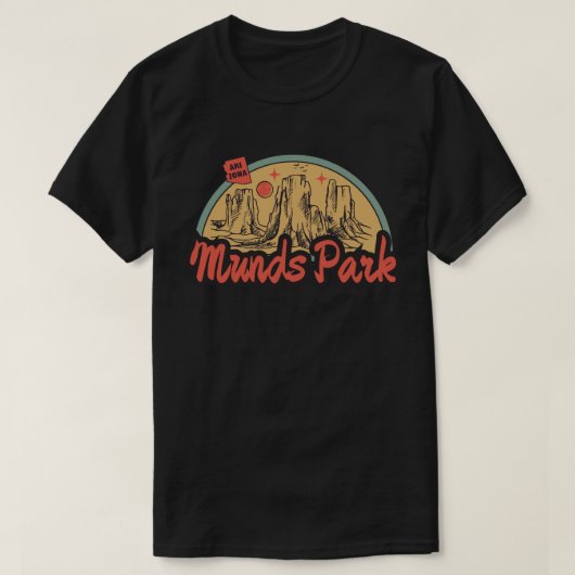 アリゾナ・マンズパーク Tシャツ (デザイン正面)