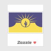 アリゾナ,メサ州旗 シール (シート)