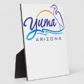 アリゾナ，ユマ フォトプラーク (側面)