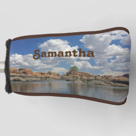 アリゾナ・ランドスケープ写真ワトソン湖プレスコット・ウォーター ゴルフヘッドカバー