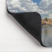 アリゾナ・ランドスケープ写真ワトソン湖プレスコット・ウォーター マウスパッド (コーナー)