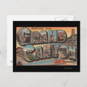 アリゾナ – ラージレターの情景アリゾナ ポストカード (正面/裏面)