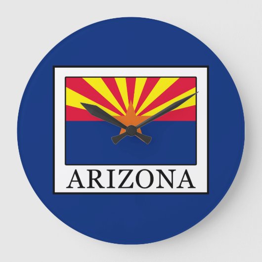 アリゾナ ラージ壁時計 (正面)