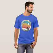 アリゾナ レトロ ヴィンテージ サンセット アリゾナ マウンテン お土産 Tシャツ (正面フル)