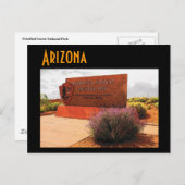 アリゾナ(石畳の森)はがき ポストカード (正面/裏面)