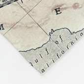 アリゾナ(1911年)のヴィンテージの地図 フリースブランケット (角)