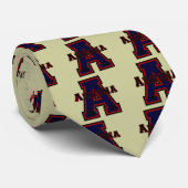 アリゾナ「A」の青 ネクタイ (ロール)