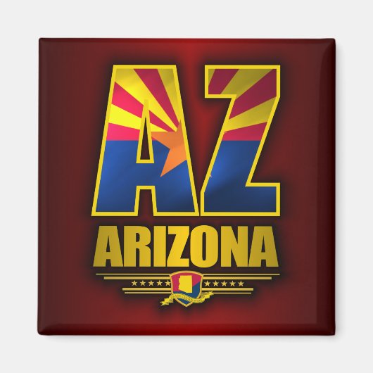 アリゾナ(AZ) マグネット (正面)