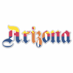 アリゾナAZアメリカ州のプライドラブ シール