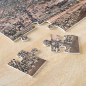 アリゾナF16戦闘機。 ジグソーパズル (側面)