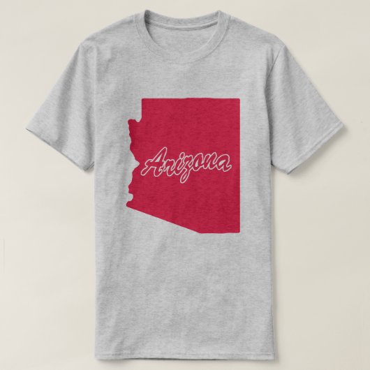 アリゾナTシャツの州 Tシャツ (デザイン正面)