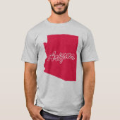 アリゾナTシャツの州 Tシャツ (正面)
