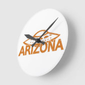 アリゾナUFO ラウンド壁時計 (傾斜)