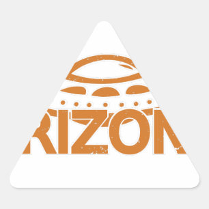 アリゾナUFO 三角形シール