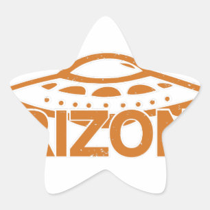 アリゾナUFO 星シール