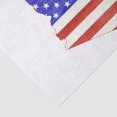 アリゾナUSAシルエット州マップ 薄葉紙 (詳細)